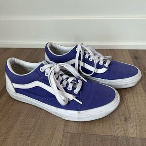 Vans Men’s 7 Women’s 8.5 Purple Low Top Sneakers